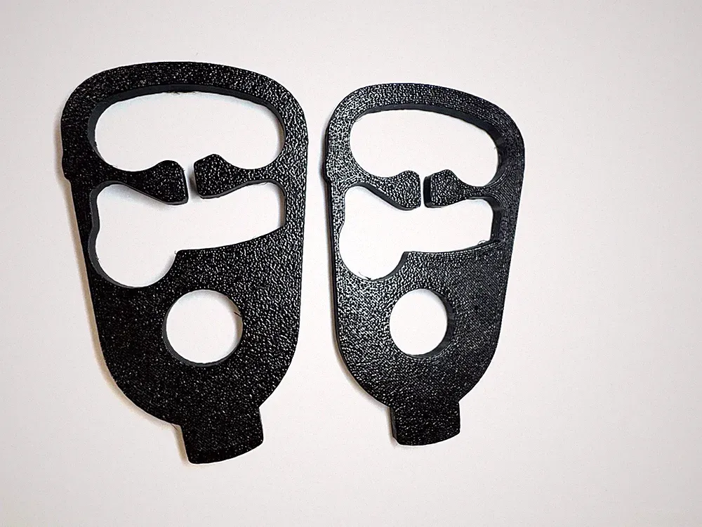 2x Arm Index Ersatzteil für Herman Miller Aeron Stuhl (schwarz) - SALE!!