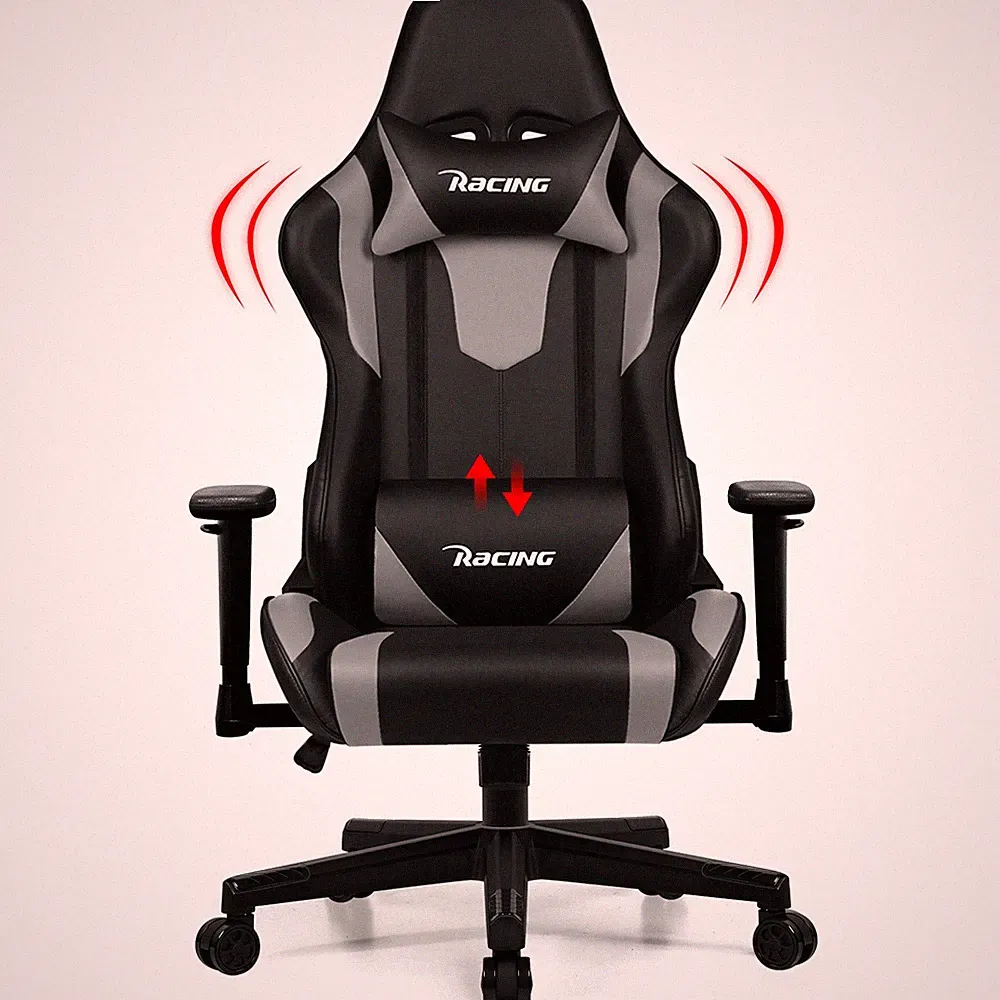AIIBOT Gaming Stuhl Bürostuhl ergonomisch Drehstuhl 200kg 90°–165° verstellbar