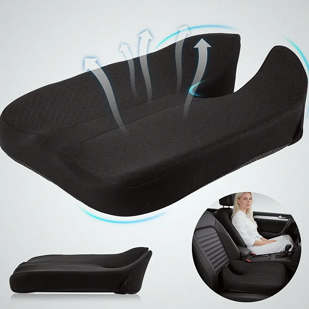 Auto Sitzkissen Ergonomisches Orthopädisch Bürostuhl Sitzkissen Memory Schaum DE