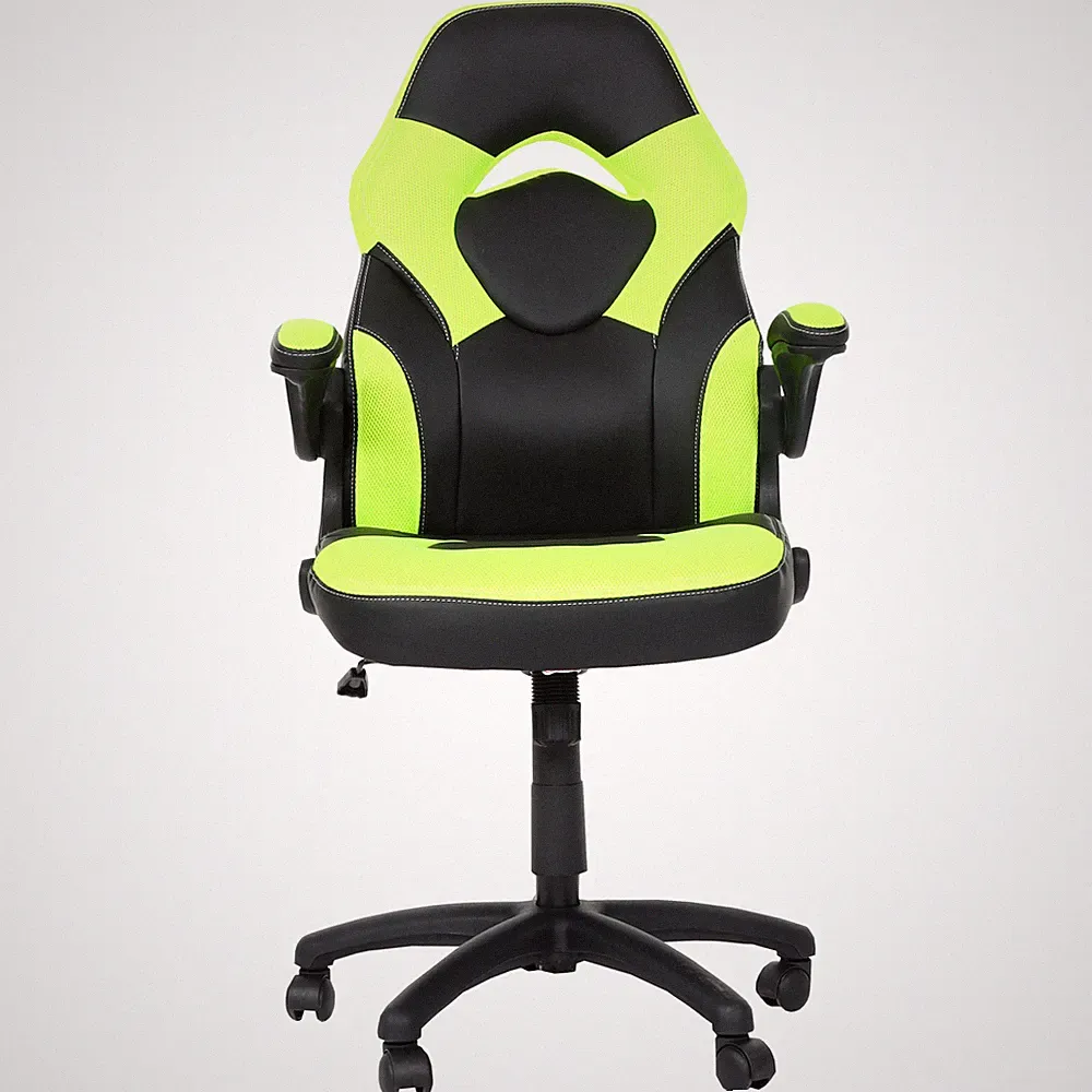 B-Ware Bürostuhl MCW-K13, Drehstuhl, ergonomisch, Kunstleder, schwarz-grün