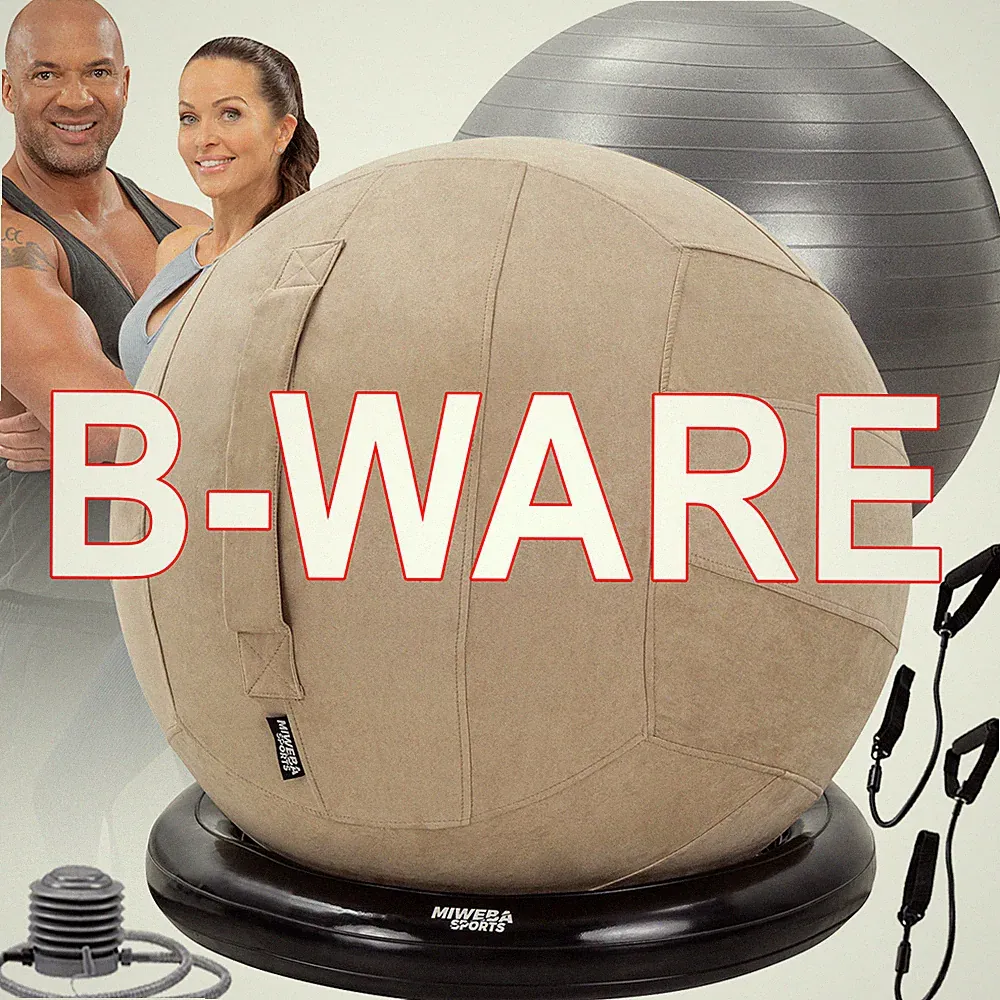 B-Ware Gymnastikball Sitzball Fitnessball Ball Sportball Pilates Yoga Sport 65cm