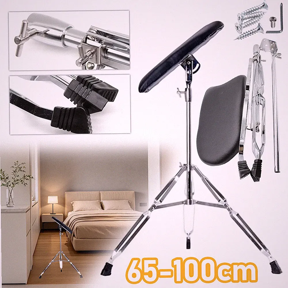 Beinauflage Fußstütze Tattoo-Armstütze Tragbar 65-100cm Ergonomisch Mit Stativ