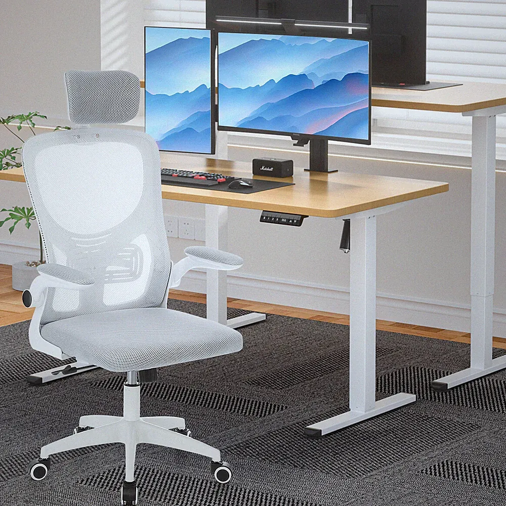 Bürostuhl 150KG Ergonomisch Chefsessel Schreibtischstuhl Hoher Rücken Drehstuhl