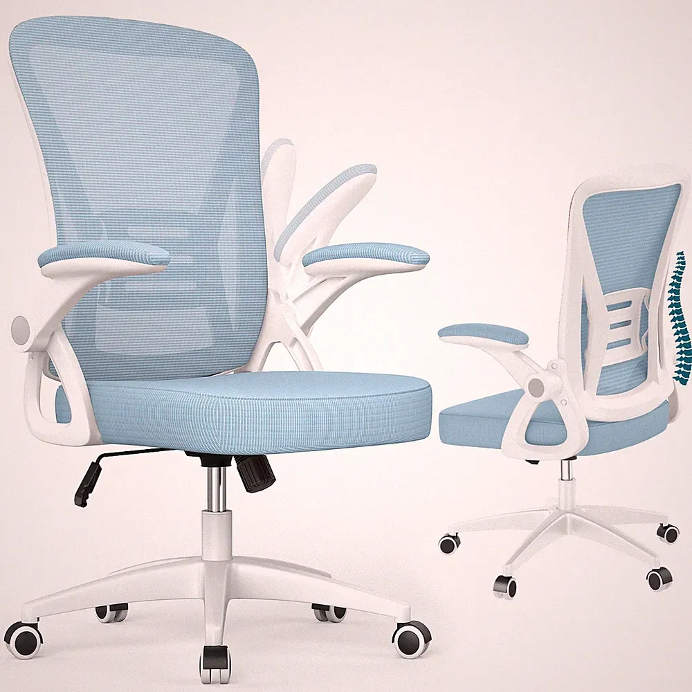 Bürostuhl 150kg Ergonomisch Schreibtischstuhl Verstellbare Armlehnen Drehstuhl