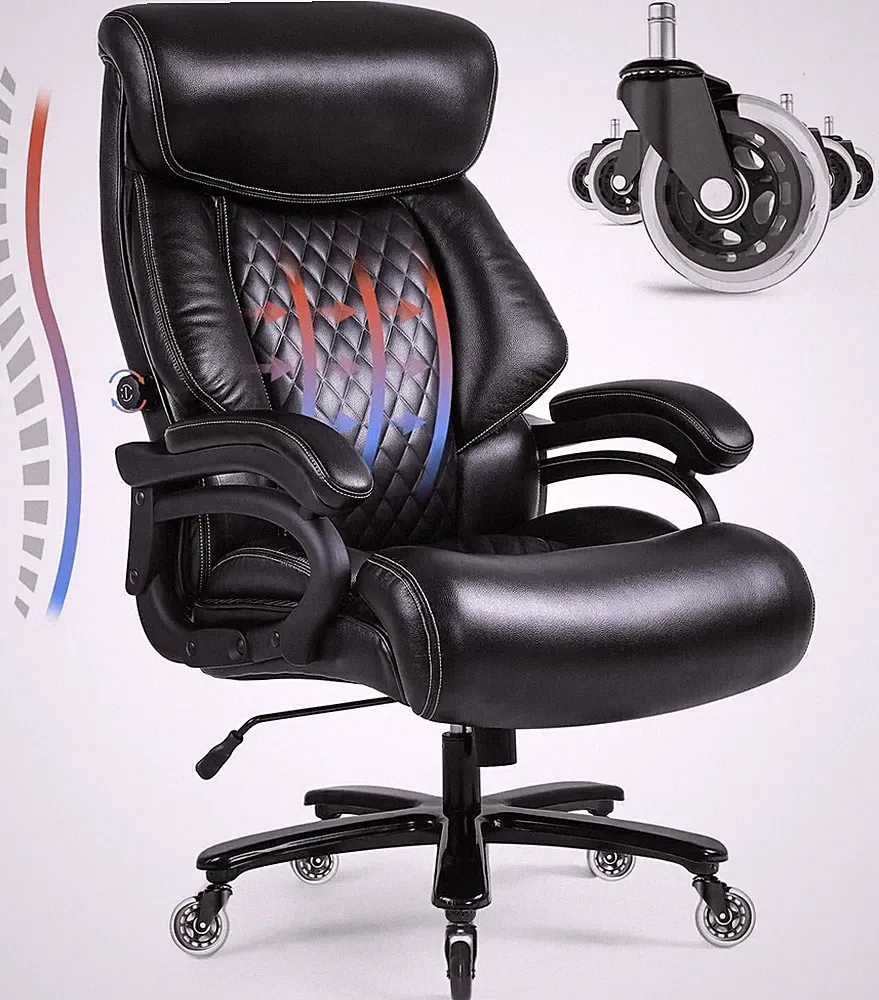 Bürostuhl Chefsessel 200kg Belastbarkeit Ergonomischer Schreibtischstuhl Office