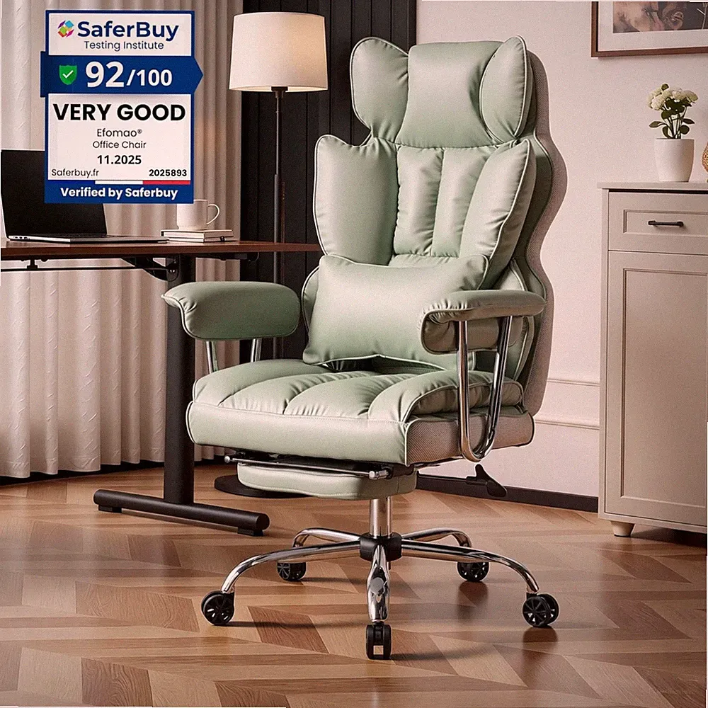 Bürostuhl Chefsessel ergonomisch bis 200kg Kunstleder höhenverstellbar