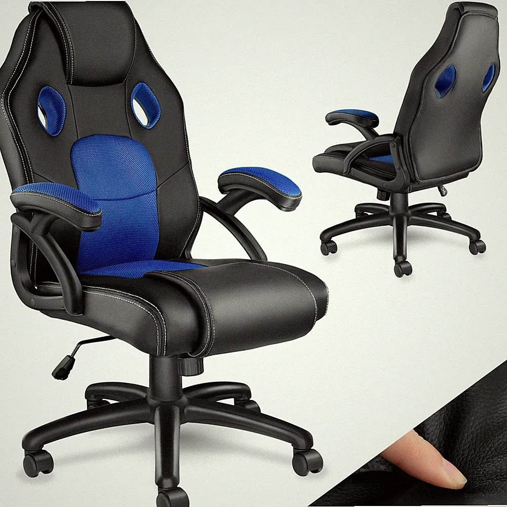 Bürostuhl Chefsessel ergonomisch Drehstuhl Schreibtisch Gamingstuhl mit Rollen