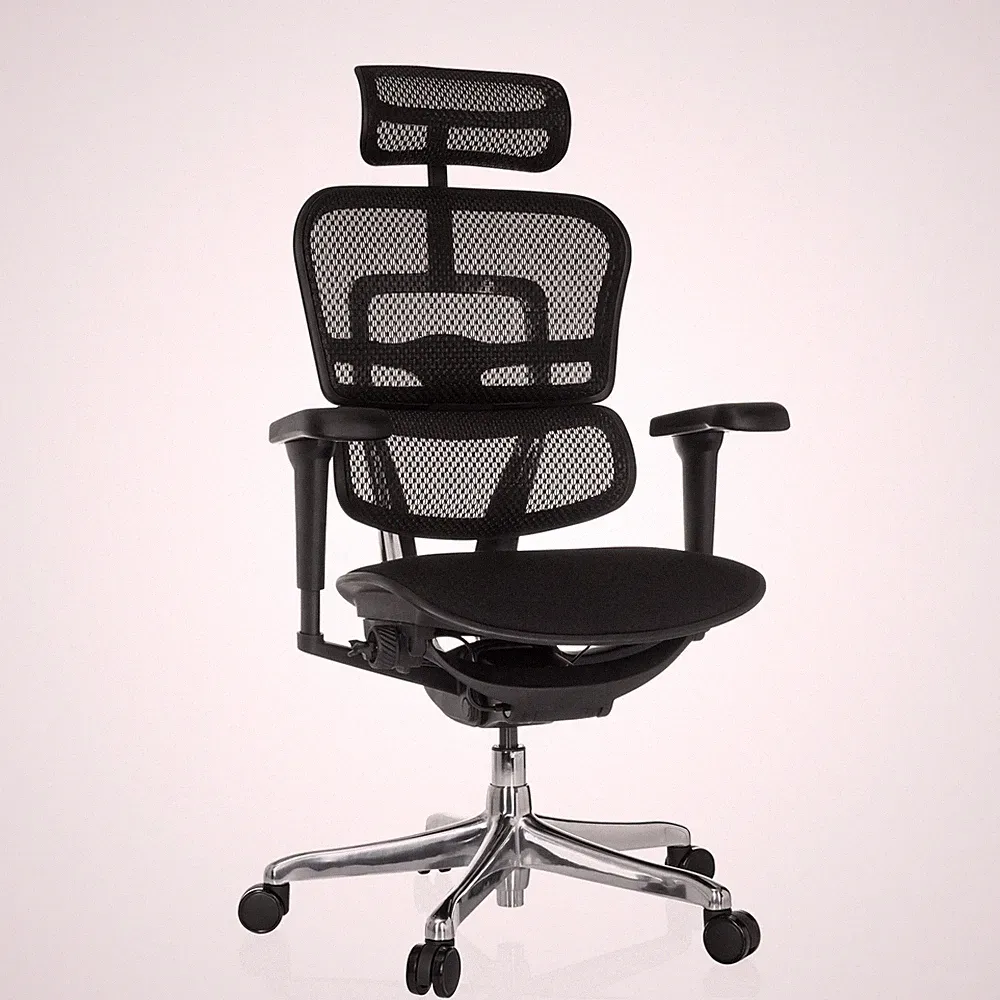 Bürostuhl Chefsessel ergonomisch ERGOHUMAN GEN2 Stoff Sitz gepolstert hjh OFFICE