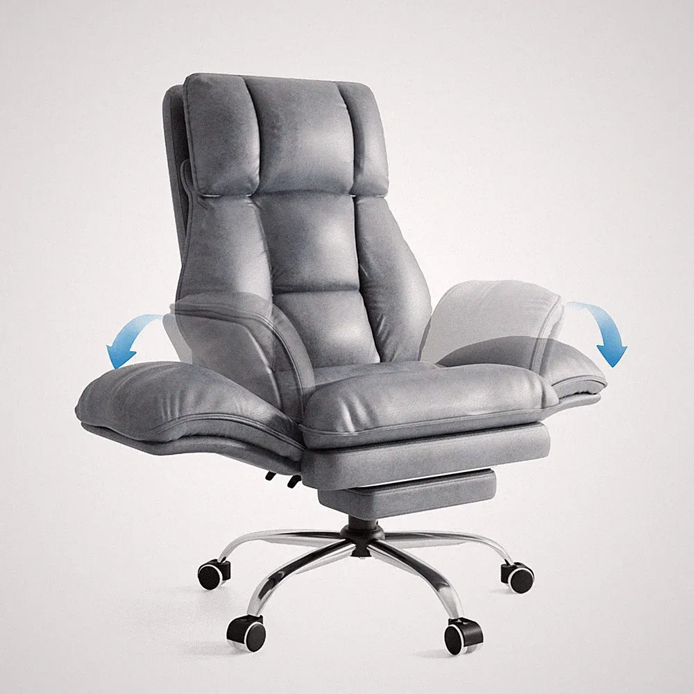 Bürostuhl Chefsessel Ergonomisch Schreibtischstuhl Drehstuhl Verstellbare 150KG