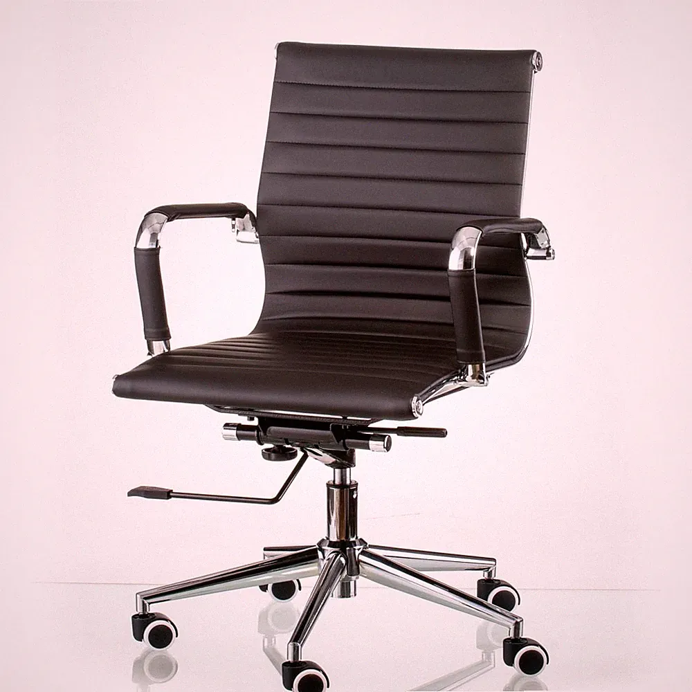 Bürostuhl / Chefsessel / Ergonomischer Solano 5 artleather black (E5340) neu