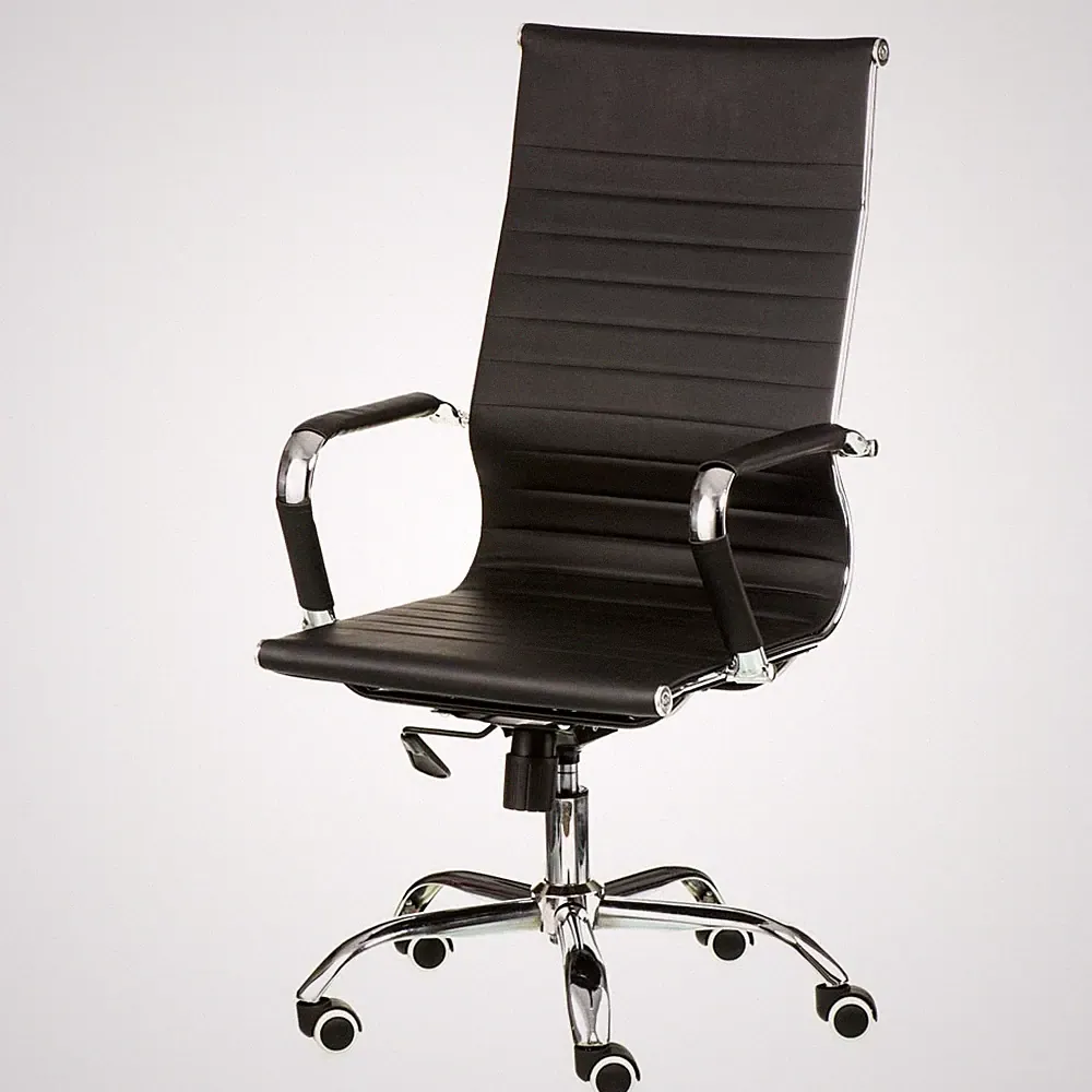 Bürostuhl / Chefsessel / Ergonomischer Solano artleather 6 black (E7061)