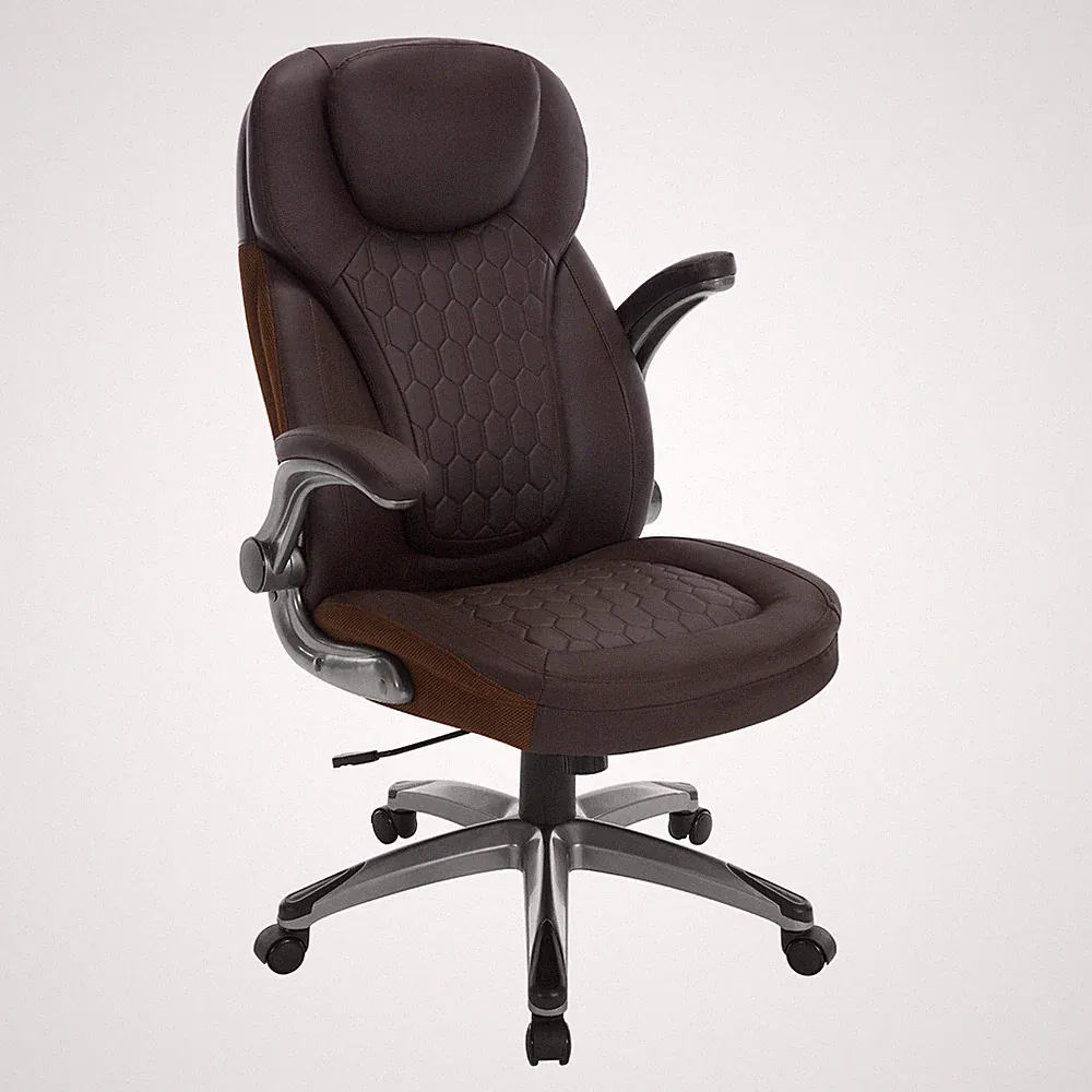 Bürostuhl Drehstuhl Chefsessel Schreibtischstuhl PU 150kg Ergonomisch BS149br