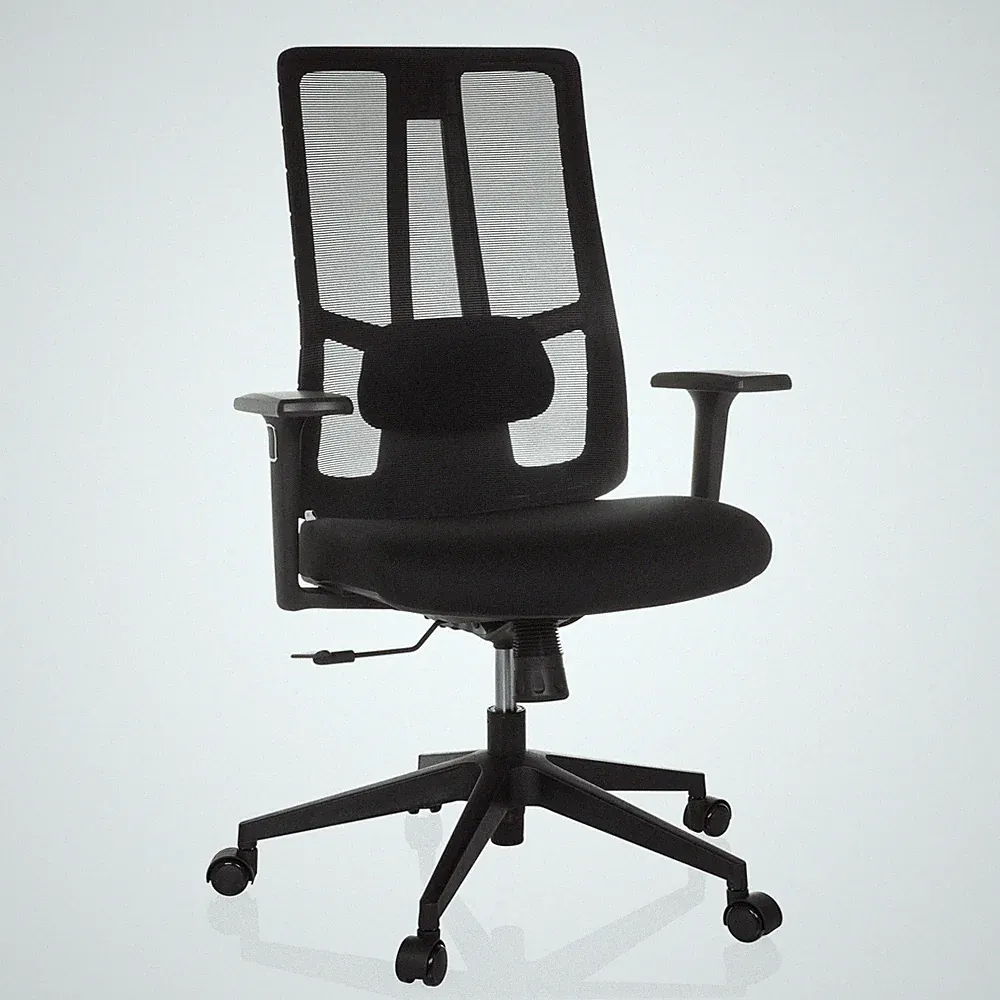 Bürostuhl Drehstuhl ergonomisch Netz Rückenlehne höhenverstellbar hjh OFFICE