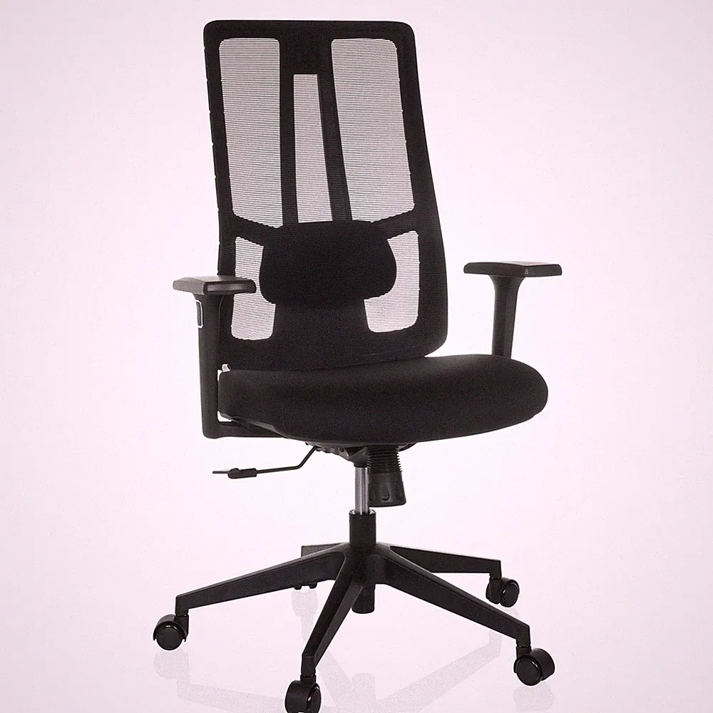 Bürostuhl Drehstuhl ergonomisch Netz Rückenlehne höhenverstellbar hjh OFFICE