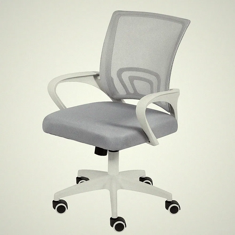 Bürostuhl Drehstuhl Ergonomisch Schreibtischstuhl Grau für Kinder & Jugendliche