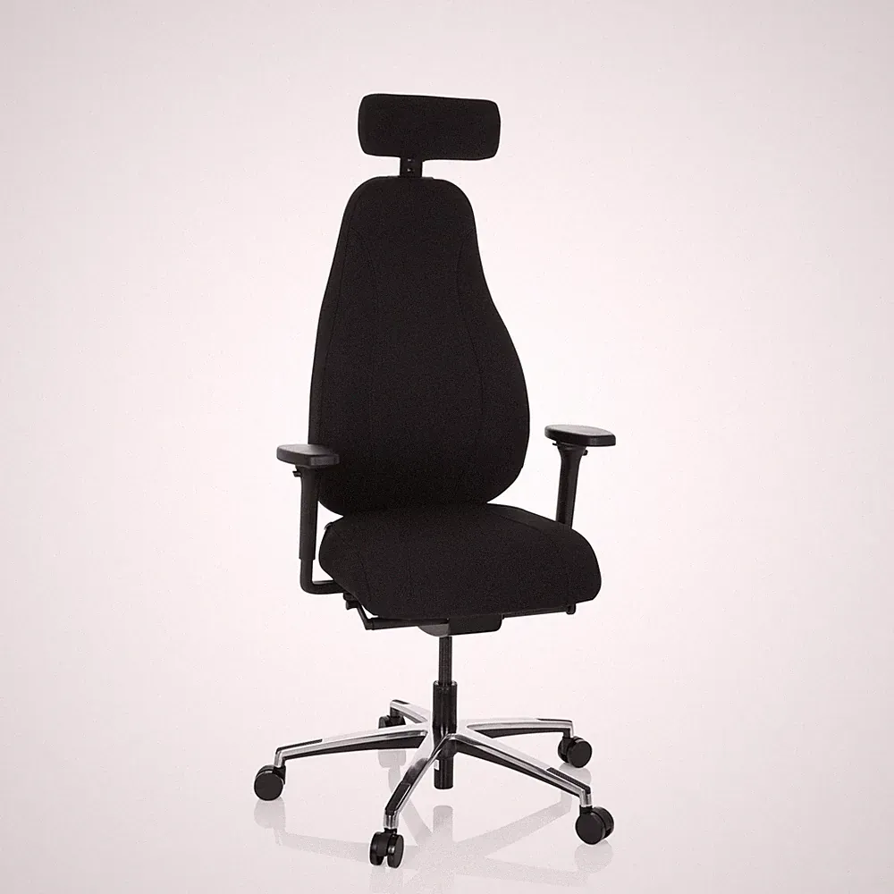 Bürostuhl Drehstuhl Schreibtischstuhl ergonomisch Kopfstütze RESISTIO hjh OFFICE