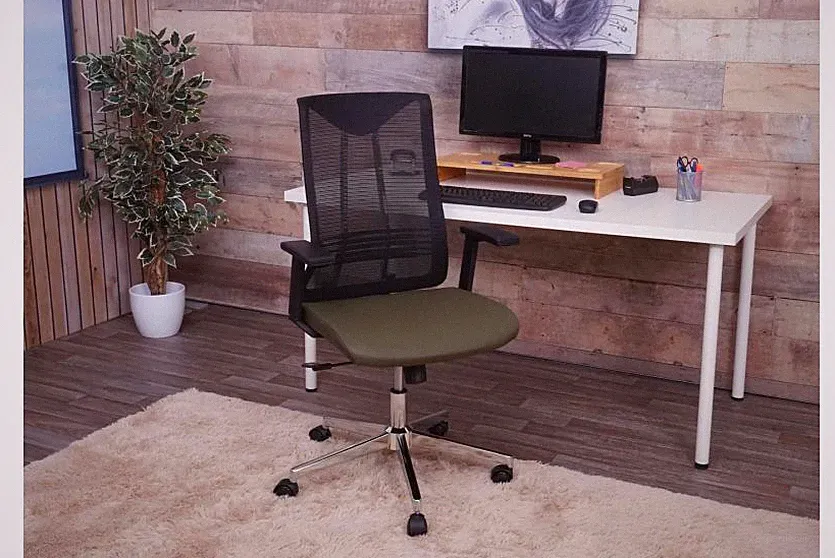 Bürostuhl Drehstuhl Schreibtischstuhl ergonomisch Kunstleder 5 Farben | J53