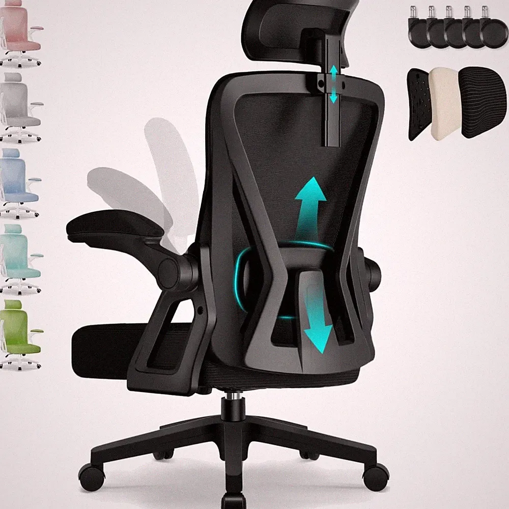Bürostuhl Ergonomisch Bürostuhl Drehstuhl Wippfunktion Sessel Büromöbel