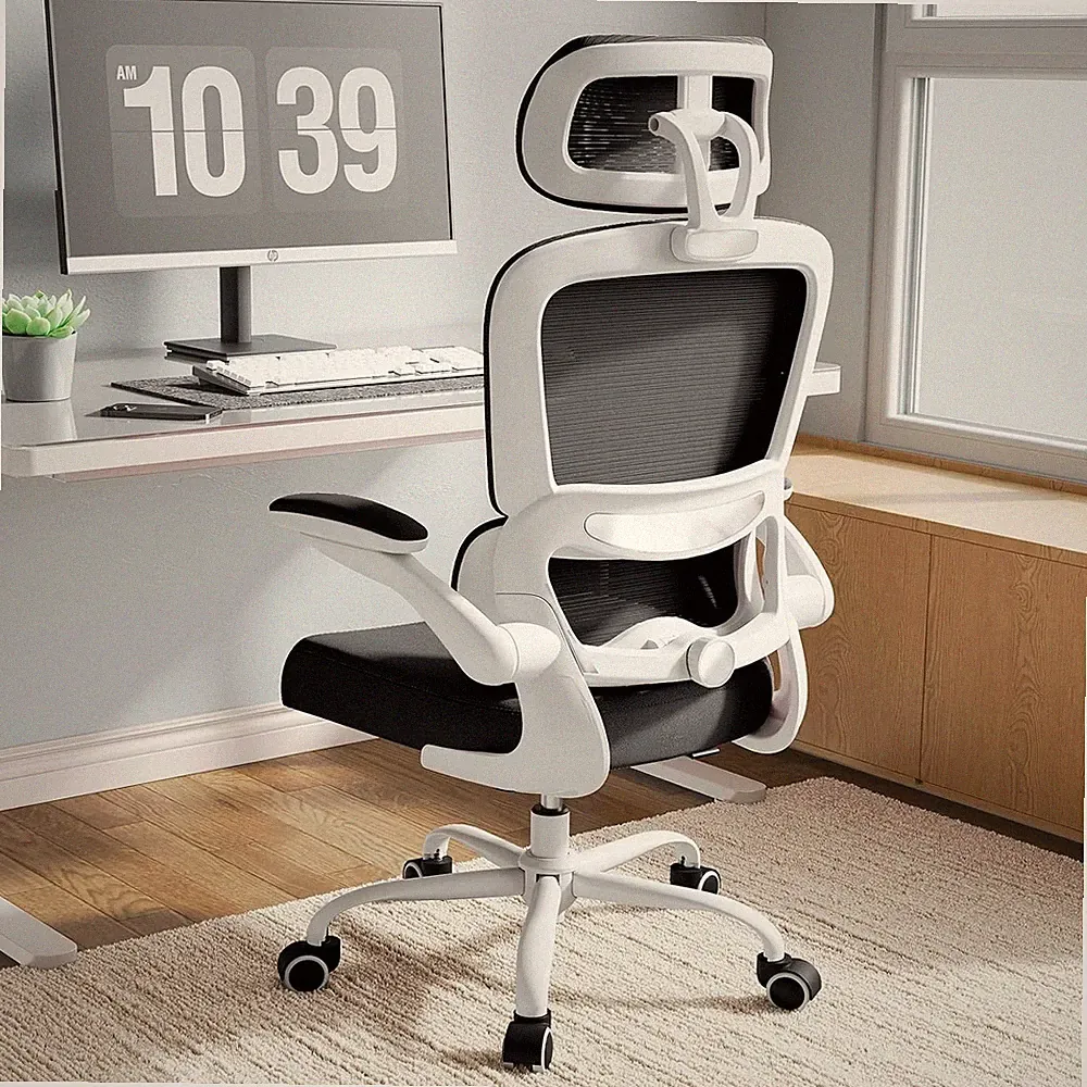 ergonomischer bürostuhl schwarz weiß