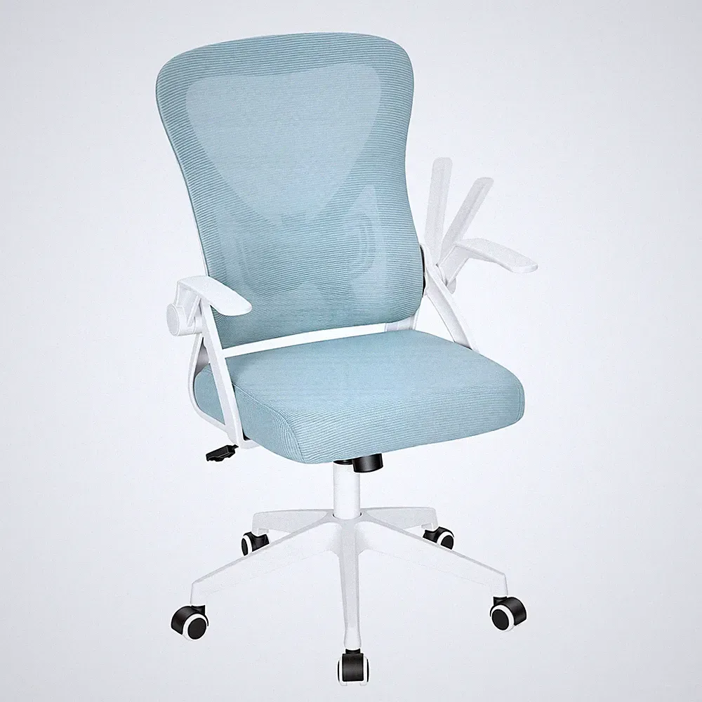 Blaue ergonomische Bürostühle