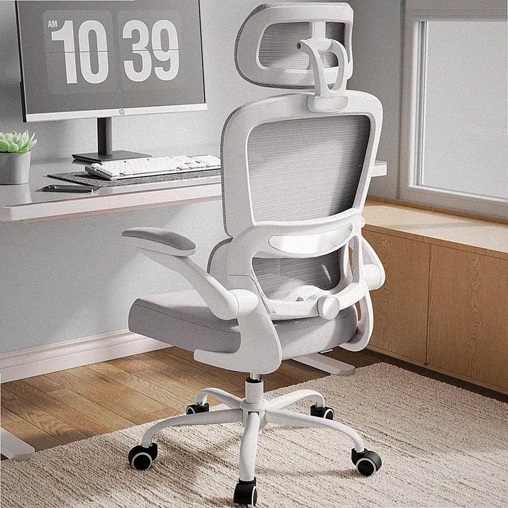 Bürostuhl Ergonomisch Gaming 150kg Kopfstütze Lordosenstütze Schreibtischstuhl