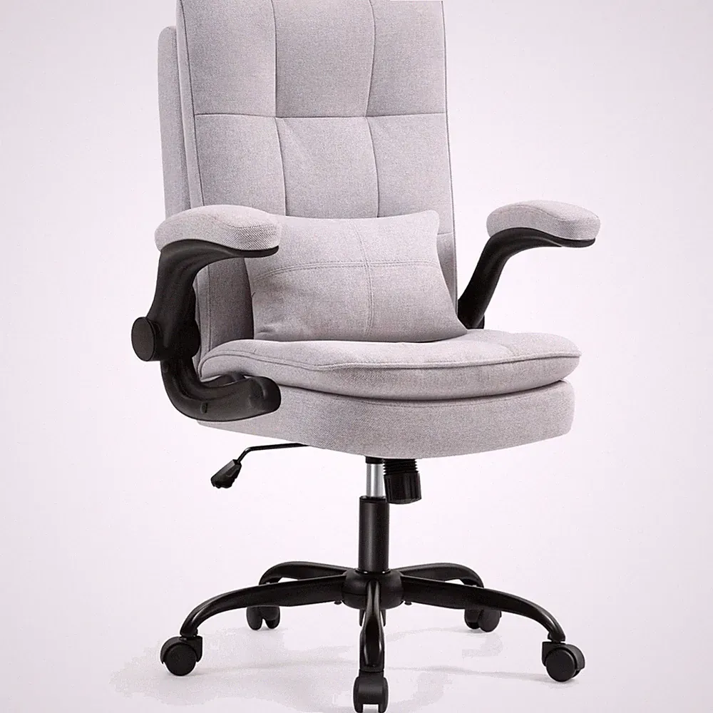 Bürostuhl Ergonomisch Gaming Komfort 150kg atmungsaktiv Stoff