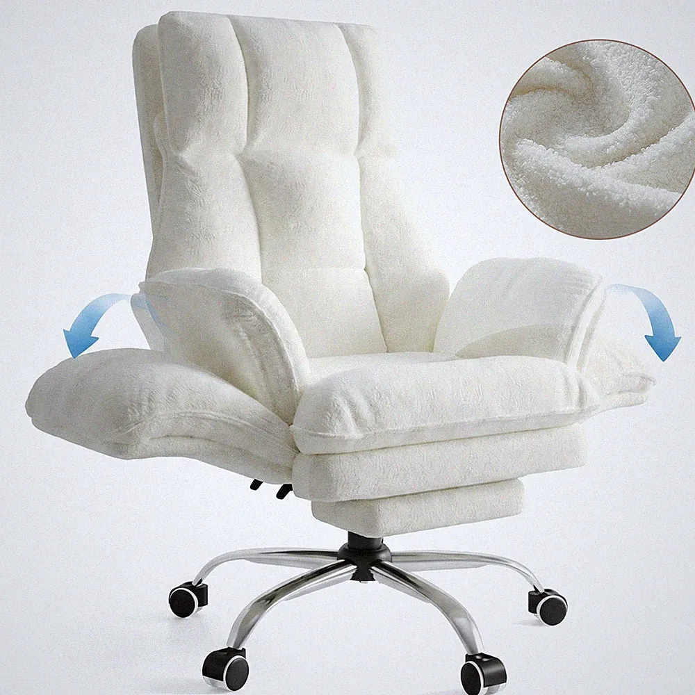 Bürostuhl Ergonomisch Gaming Stuhl Chefsessel Schreibtischstuhl mit Rollen 150KG