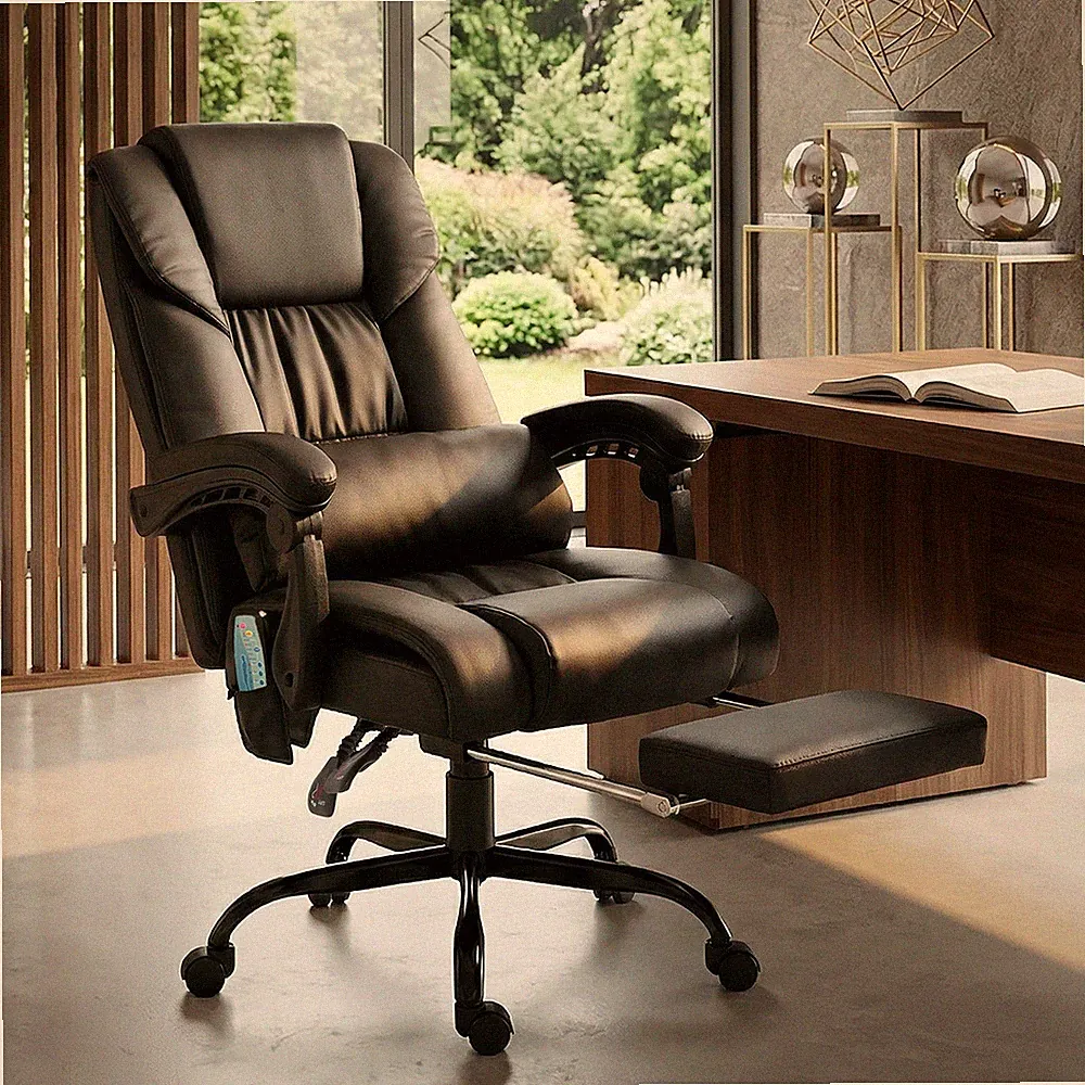 Bürostuhl Ergonomisch mit Massagefunktion Schreibtischstuhl Refurbished