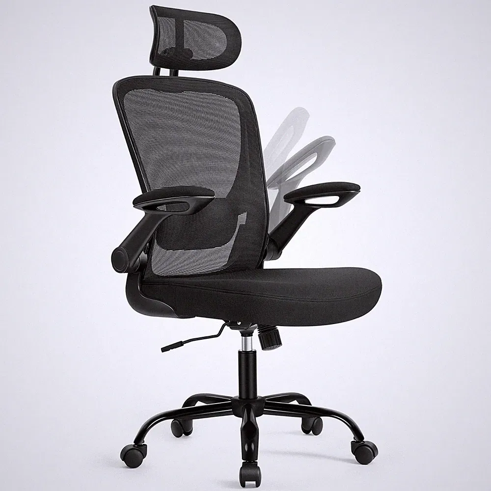 Bürostuhl ergonomisch, Schreibtischstuhl, Drehstuhl mit Mesh
