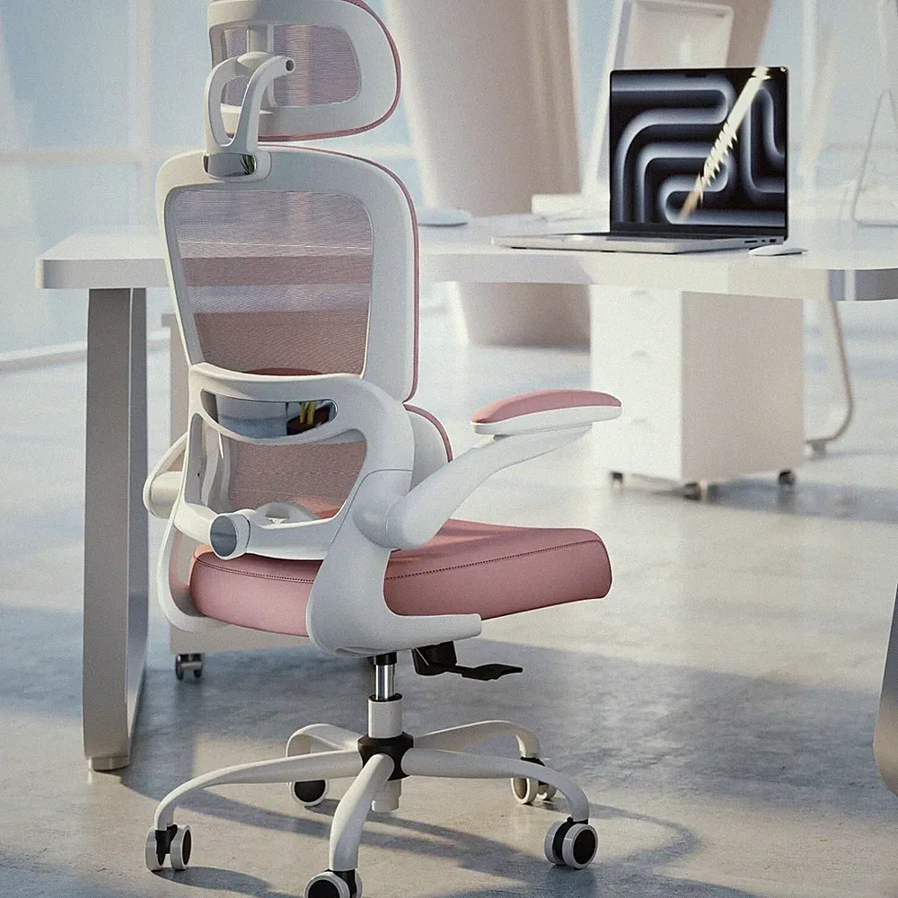 Bürostuhl Ergonomisch Schreibtischstuhl Höhenverstellbar Gaming Büro 150KG B1223