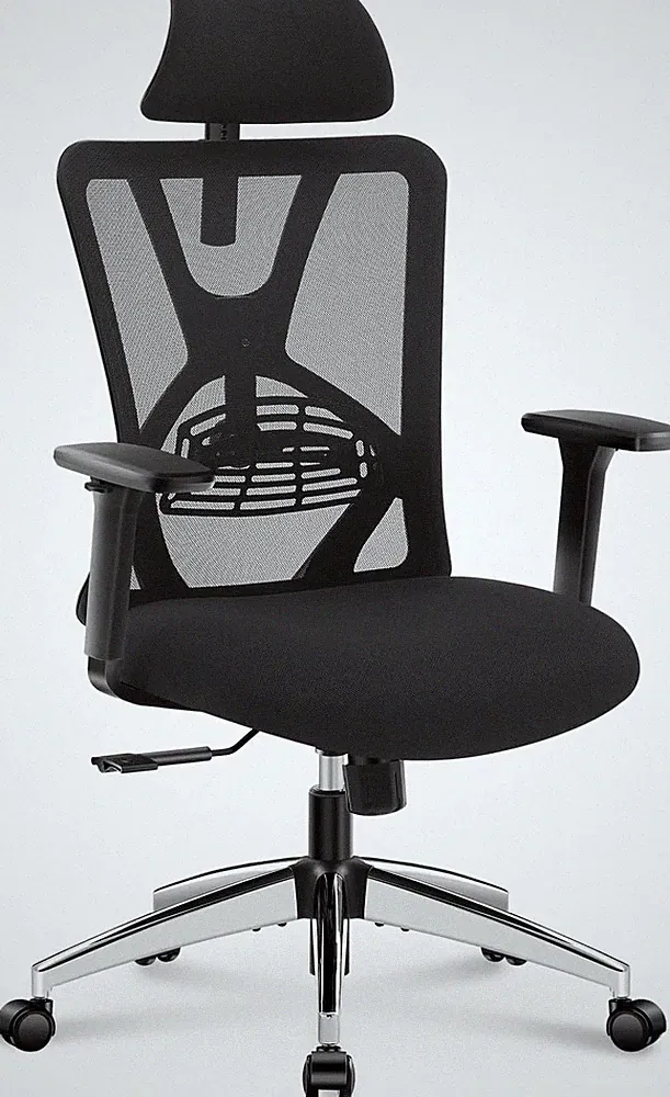 Bürostuhl Ergonomisch Schreibtischstuhl, Hoher Rücken Ergonomischer Stuhl mit...