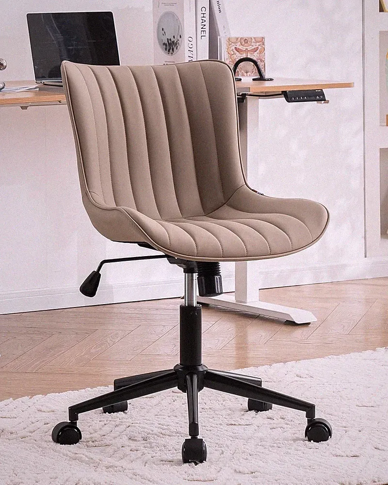 Bürostuhl Ergonomisch Schreibtischstuhl PU-Leder bis 150 kg Belastbarkeit