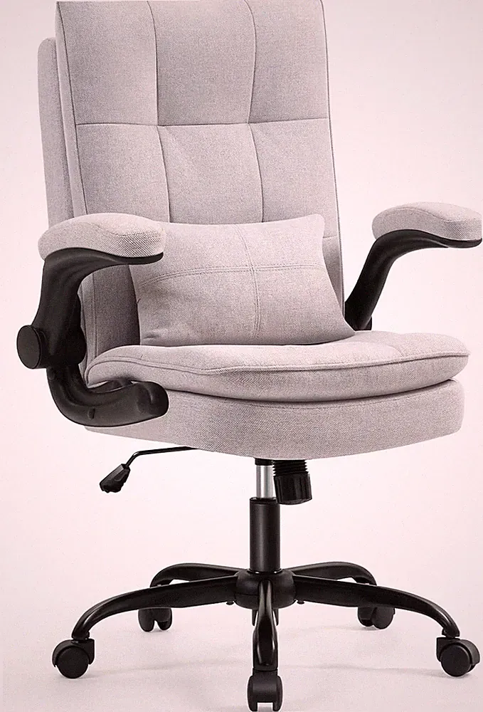 Bürostuhl Ergonomisch [TESTSIEGER] Schreibtischstuhl | Atmungsaktiver Stoff & Ho