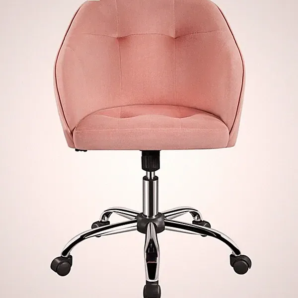 Bürostuhl Ergonomischer Drehstuhl Schreibtischstuhl Computerstuhl aus Samtstoff