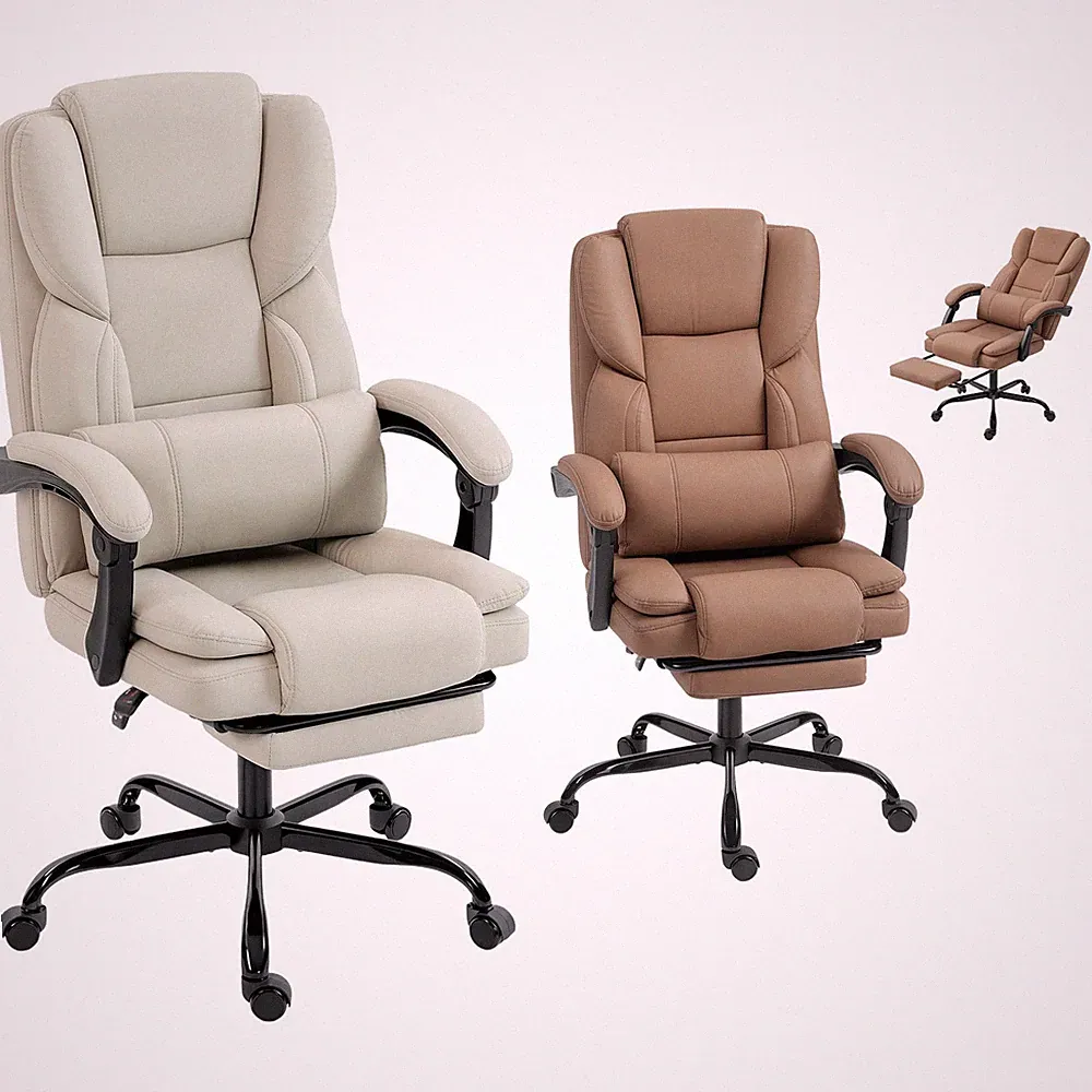 Bürostuhl, Ergonomischer Schreibtischstuhl mit Verstellbar Rückenlehne