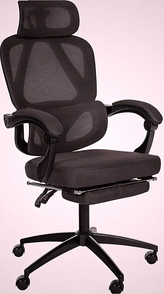 Bürostuhl Gander Ergonomisch verstellbar Kopfstütze Fußstütze Lendenwirbelstütze