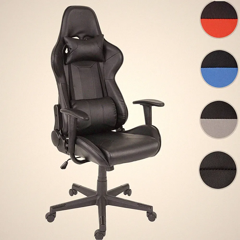 Bürostuhl HWC-F84, Schreibtischstuhl Drehstuhl, Kunstleder