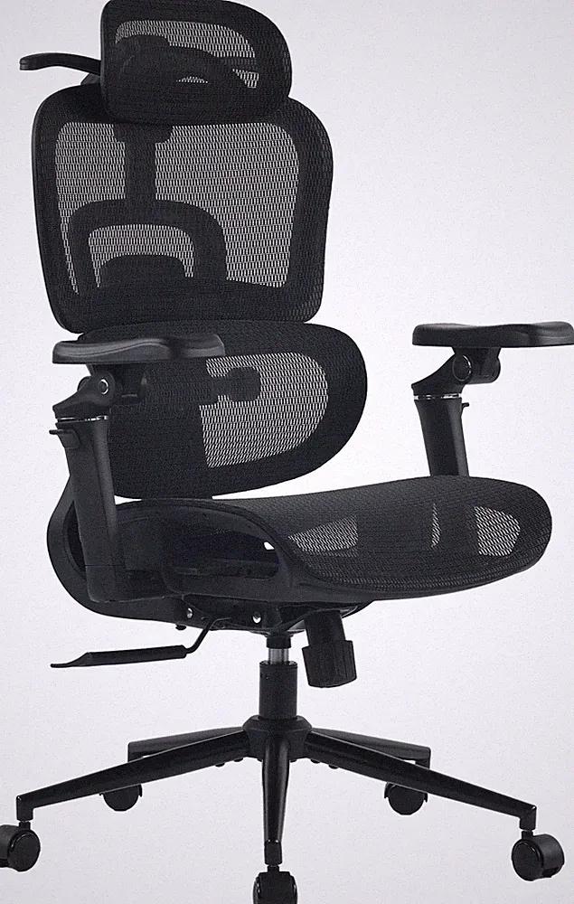 Bürostuhl Jenson ergonomisch höhenverstellbar Lordosenstütze bis 135° neigbar