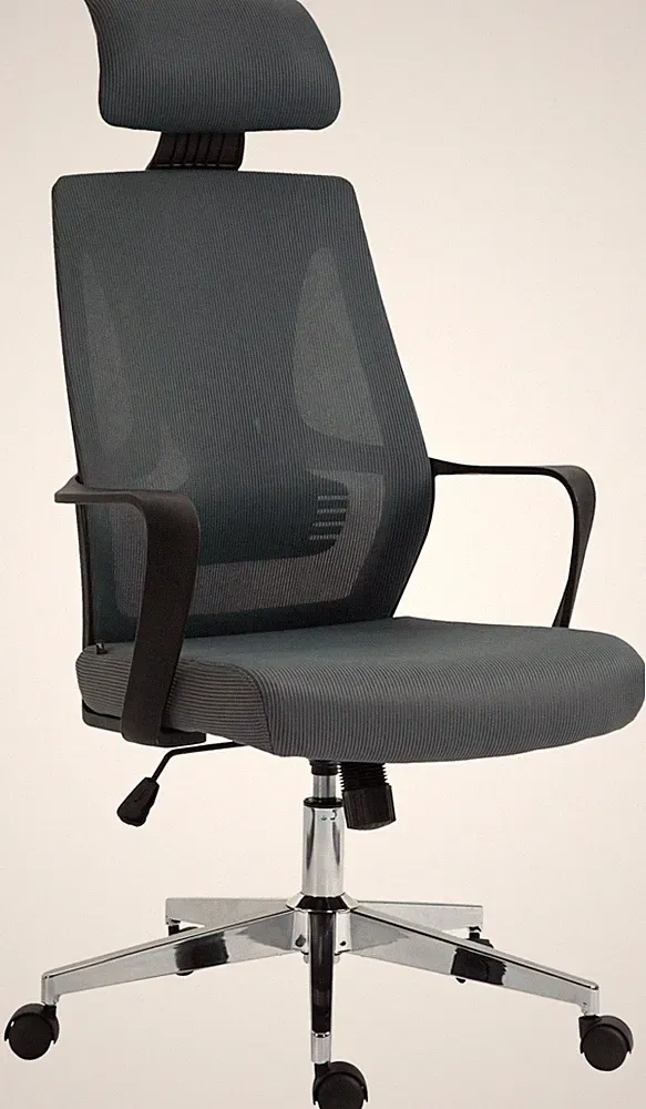 Bürostuhl Kanab Ergonomisch Lendenwirbelstütze verstellbar Kopfstütze Drehstuhl