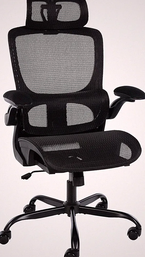 Bürostuhl Kaylee Lordosenstütze Armlehnen höhenverstellbar ergonomisch