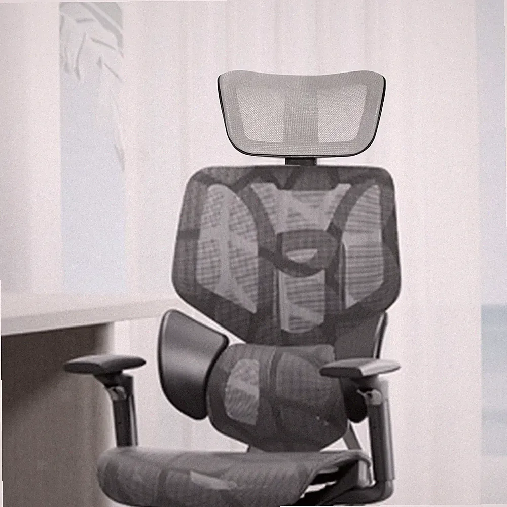 Bürostuhl Kopfstütze, Ergonomisches, Atmungsaktives Netz Nackenkissen für