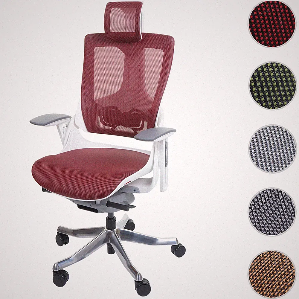 Bürostuhl MERRYFAIR Wau 2, Schreibtischstuhl, Polster/Netz, ergonomisch