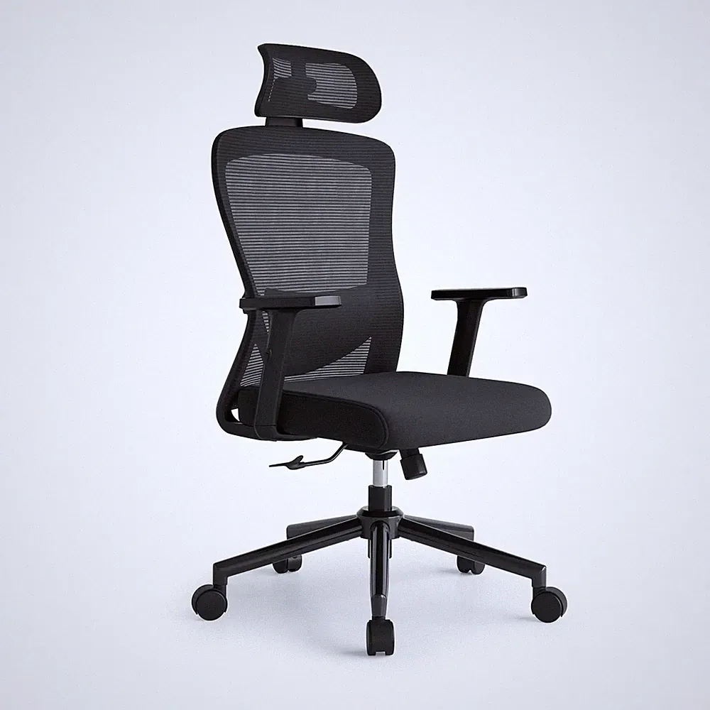 Bürostuhl mit 120° Wippfunktion Schreibtischstuhl Ergonomischer Bürostuhl 150kg