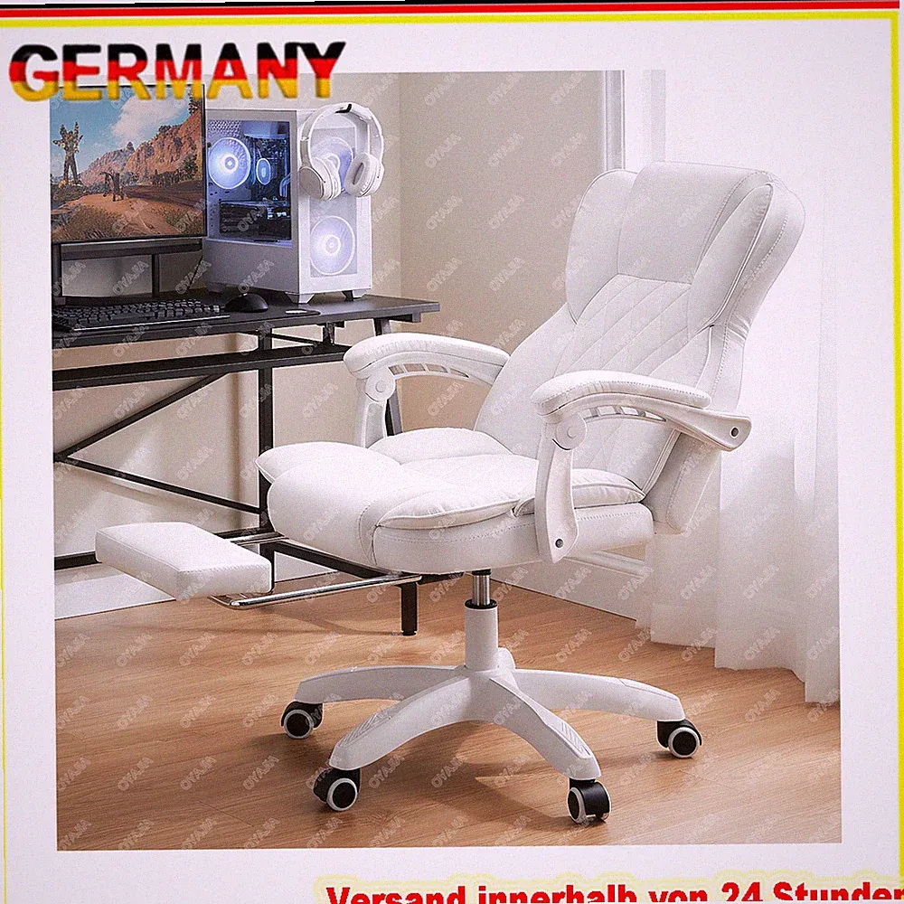 Bürostuhl mit Armlehnen höhenverstellbar Verstellbar Ergonomischer bis zu 150kg