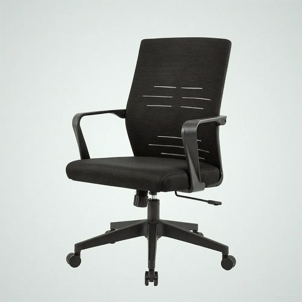 Bürostuhl mit Netzrücken ergonomisch Drehstuhl höhenverstellbar für Home Office