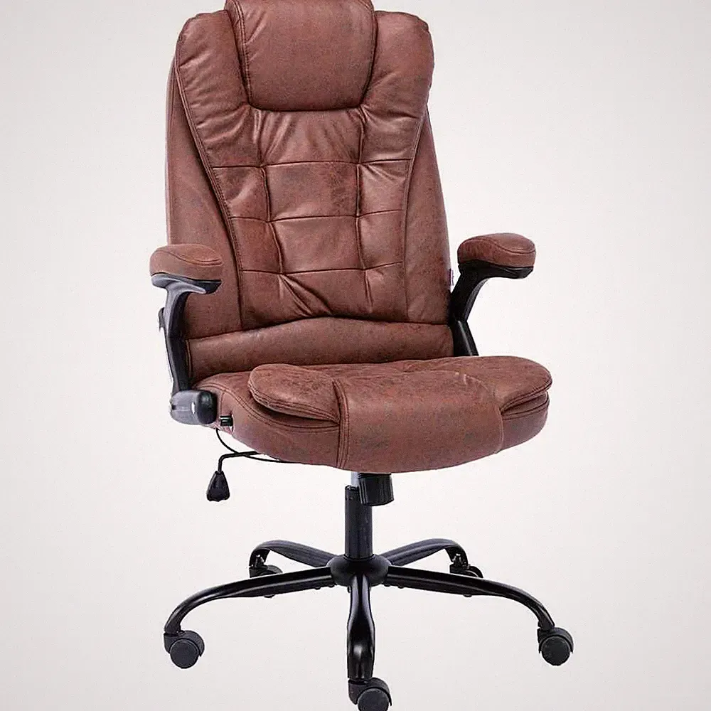 Bürostuhl Schreibtischstuhl Chefsessel Bürosessel Wildleder-Optik vidaXL
