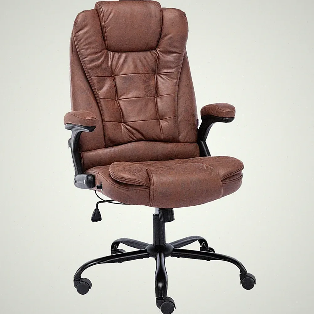 Bürostuhl Schreibtischstuhl Chefsessel Bürosessel Wildleder-Optik vidaXL
