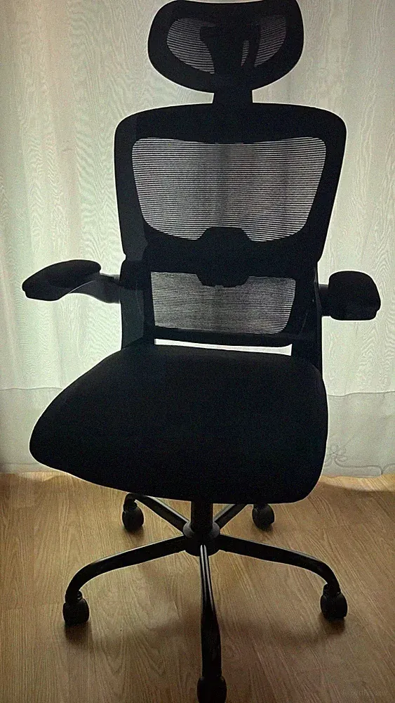 Bürostuhl Schwarz Ergonomisch Office Stuhl Sitzmöbel Modern Neu