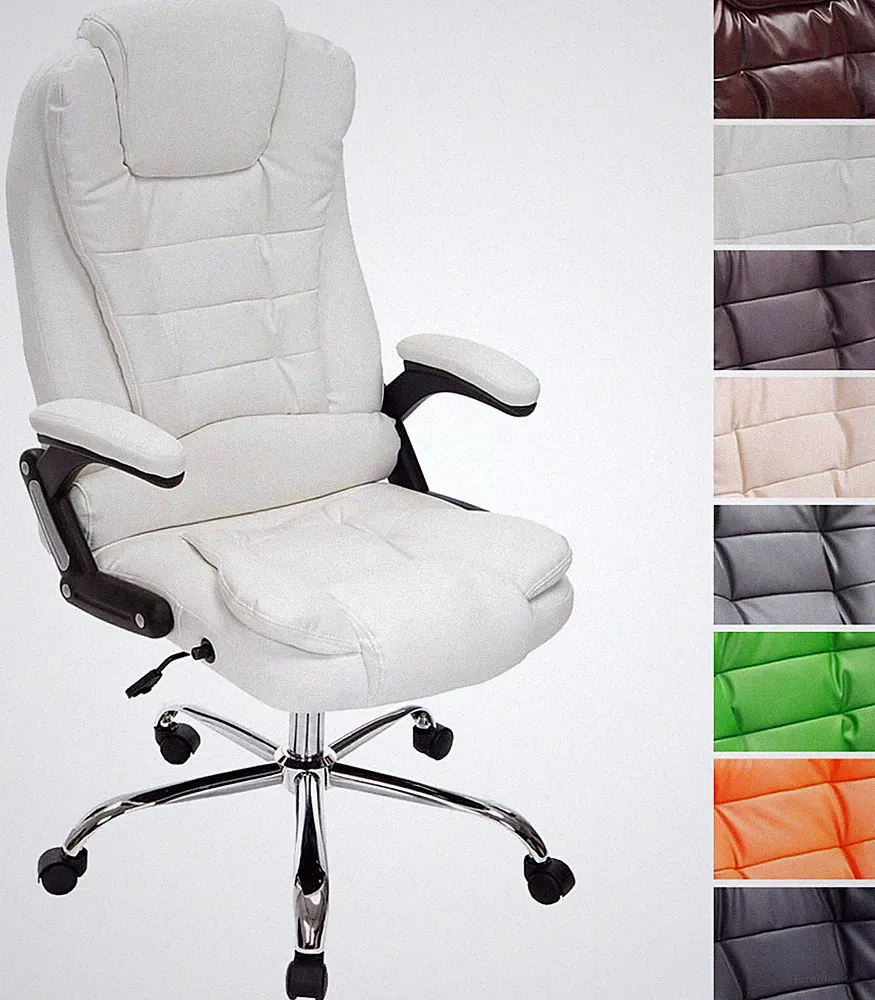 Bürostuhl Thor Kunstleder Höhenverstellbar Ergonomisch Chefsessel Drehstuhl