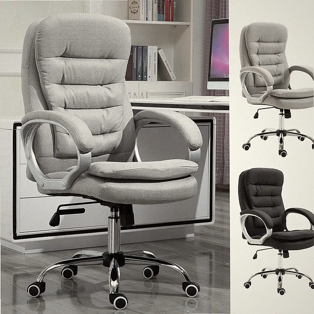 Bürostuhl Wippfunktion Ergonomischer 360° Drehstuhl höhenverstellbar Renoviert